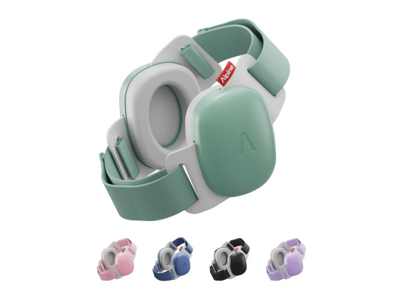 Protectores auriculares Alpine Muffy Baby para bebé, verde sálvia Protectores auriculares Alpine Muffy Baby para bebé, verde sálvia